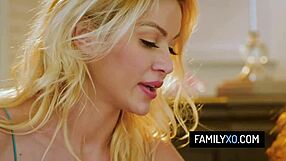 redhead teen cherry kiss trains scarlet skies with bent over blowjobs doggystyle and hardcore mother-in-law taboo sex