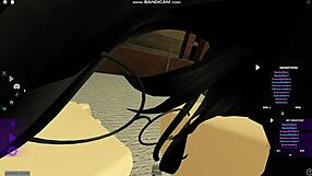 damn that cute emo girlfriend rides cock hard on the bed before cumming part 2