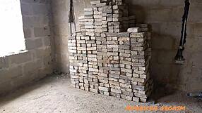 Friend and I Stretch Stepmom's Pussy Guts with Big Cocks Outdoors