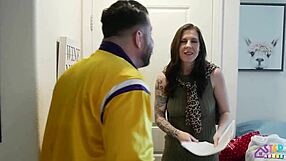 Horny Housewife Rides Neighbor Cowgirl While Hubby's Gone?