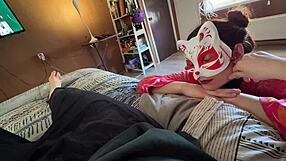 Watch me tame my chained housewife's ass for massive orgasm