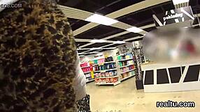adorable czech teen seduced stripped fucked pov in shopping center