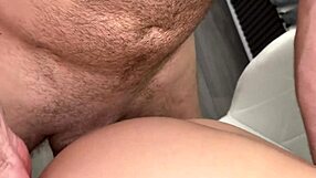 nice stepdaughter maddy nelson rides mature cock with perky tits bouncing