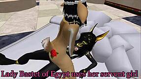 i'm getting trained as a bdsm slave by the monster shemale