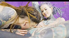 shy goth punk teen tries first time anal fingering