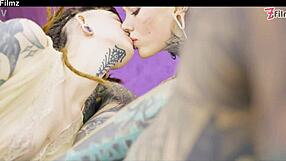 shy goth punk teen tries first time anal fingering