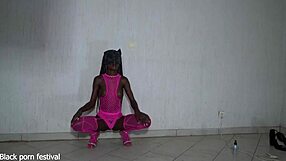 hey skinny ebony nympho wrap those long legs around my cock!