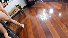 ever wondered how nicole ventura's juicy pussy takes her first bareback pounding backstage?