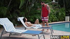 Stepdad can't resist lina's big tits and ass in hot taboo pov fuck