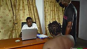 wife seduces company manager for loan fucking him publicly hard