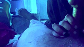 How long can she suck that crazy hard dick before swallowing cum?