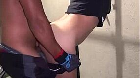 Gym sex heats up latinoamerica style quick and dirty