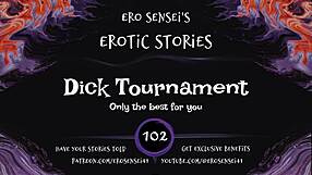 Amateur Dick Tournament Erotic Game for Women Masturbation Orgasm Contest POV Reality Fetish Sex Audio Challenge ES-ES102