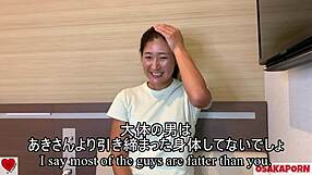 sexy muscular japanese babe aki moans hard as clothes rip in orgasmic pov toy sex