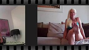 Feel the sting as i deliver ten brutal ball kicks for punishment