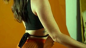 keep chambers' teen bombshell body teases in secret softcore solo striptease reveal