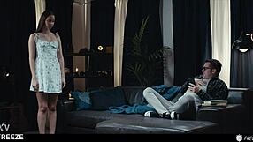 yo ai girlfriend alice ross turns into real sex doll frozen bent over for cum in pussy pounding