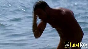 isabelle solis bent over for double penetration anal cowgirl in outdoor mmf threesome