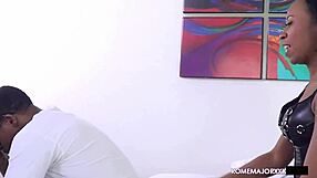 ROME MAJOR POUNDS MOCHA MENAGE'S CUNT DEEP