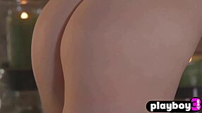 Hot milf rips lingerie exposing perfect big tits and pussy