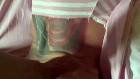 brazilian fitness slut wakes to athletic cock in her tight pussy