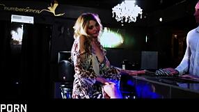 i got this big tits blonde milf fucked right in the pub romantically