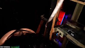 yo geraldine deepthroats my cock in the dj booth till i blast cum down her throat