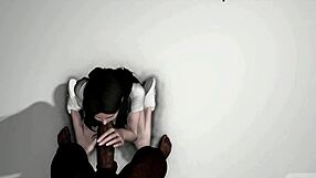 Megan gets her ass pounded by massive black cock bbc