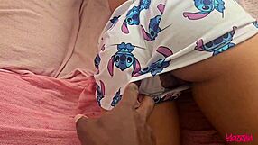 Padrasto BBC Catches Me Watching Porn Fucks Curvy Big Tits Squirting Hard