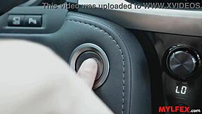 Mylfex Stepdad's Hot Assistant Fucked Hardcore in Garage