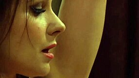 Naughty Mistress Fingers Kissing Slave's Pussy to Orgasm