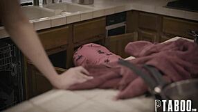 Hey, what happens when redhead teen Maya Kendrick gets horny home alone with assfucking toys?