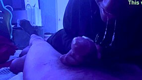 How long can she suck that crazy hard dick before swallowing cum?