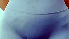 Asian Cameltoe Tease Dance Sizzles