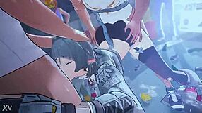 jane doe takes on multiple guys in wild group banging session