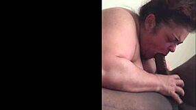 BbW hotwife shares intimate moment with bull in private session