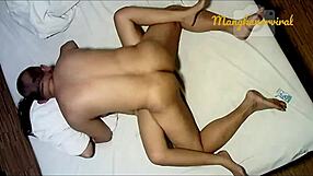 Teacher's monster cock pounds young pinay student to squirting creampie - part 2!