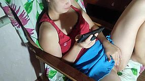 Nighttime Horny Korean Girl Masturbates Her Wet Pussy!