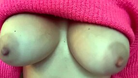 artemisia's huge natural tits bounce seductively in long european milf relaxation play