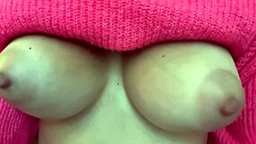 artemisia's huge natural tits bounce seductively in long european milf relaxation play