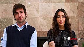 SPYING On VANESSA SKY Leads To LICKING Her SHAVED PUSSY And BIG TITS Fuck