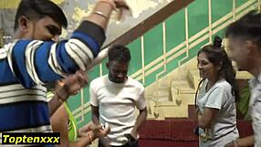 Romance blooms at birthday party.