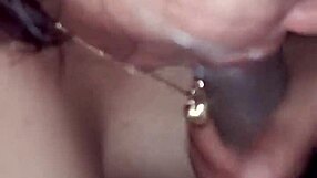 Netflix Date Turns Into Thick Cock Suck Fest