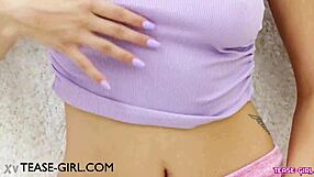 College Brunette Teases in Casting Interview