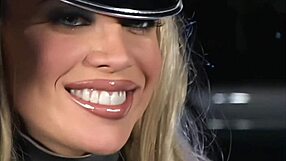 Fucking Blonde Slut Bridgette Kerkove's Gaping Ass And Shaved Pussy Hard