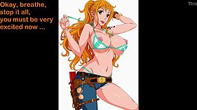 nami's teasing hentai joi makes you stroke hard