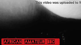 ebony couple discovers monster bbc in rough squirting fuck session