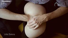 whoa deep anal fisting stretches her huge ass in tight black dress