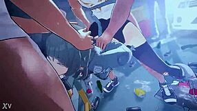 jane doe takes on multiple guys in wild group banging session