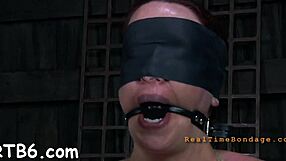 Sadomasochism electro with bent over doggystyle spanking and hardcore cock sucking